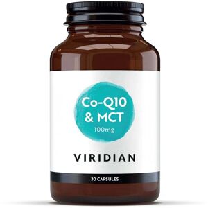 Viridian Co-enzyme Q10 100mg MCT Veg Caps - Supplement Viridian Co-enzyme Q10 100mg MCT Veg Caps - Supplement
