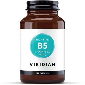 Viridian High Five B5 B-Complex + Vitamin C - 120 Vegicaps Viridian High Five B5 B-Complex + Vitamin C - 120 Vegicaps
