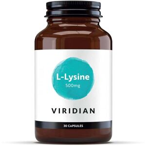 Viridian L-Lysine 500mg Vegan Capsules - Dietary Supplement Viridian L-Lysine 500mg Vegan Capsules - Dietary Supplement