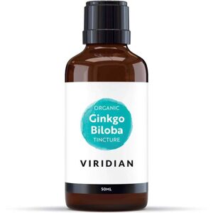 Viridian Organic Ginkgo Biloba Tincture - 50ml Viridian Organic Ginkgo Biloba Tincture - 50ml