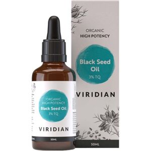 Viridian Organic High Potency Black Seed Oil - 50ml Viridian Organic High Potency Black Seed Oil - 50ml