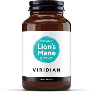 Viridian Organic Lion's Mane Extract - 30 Capsules Viridian Organic Lion's Mane Extract - 30 Capsules