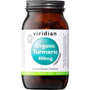 Viridian Organic Turmeric - 400mg - 90 Vegicaps Viridian Organic Turmeric - 400mg - 90 Vegicaps