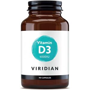 Viridian Vitamin D3 4000 IU - 90 Vegicaps Viridian Vitamin D3 4000 IU - 90 Vegicaps