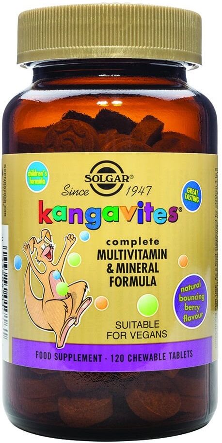 Solgar Kangavites Berry Complete Multivitamin & Mineral - 120 Chew