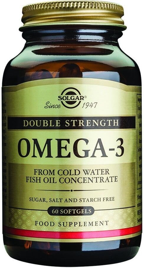 Solgar Omega-3 - Cold Water Fish Oil - 60 Softgels