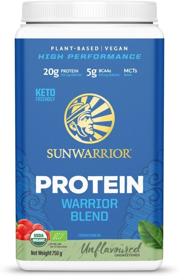Sunwarrior Warrior Blend Organic Unflavoured Protein - 750g Powder