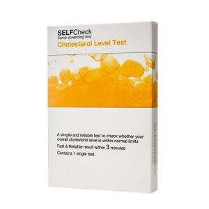 SELFCheck Cholesterol Test Kit - 1 Test
