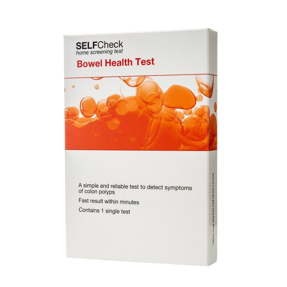 SELFCheck Bowel Health (Colon Polyps) Test Kit - 1 Test - Expiry Date