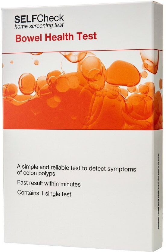 SELFCheck Bowel Health (Colon Polyps) Test Kit - 1 Test