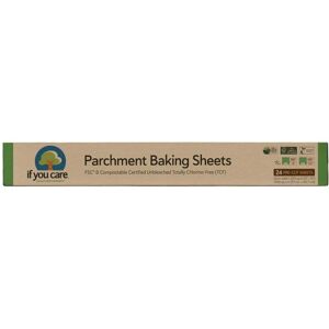 Care+ If You Care Parchment Baking Sheets - 24 Pre-Cut Sheets