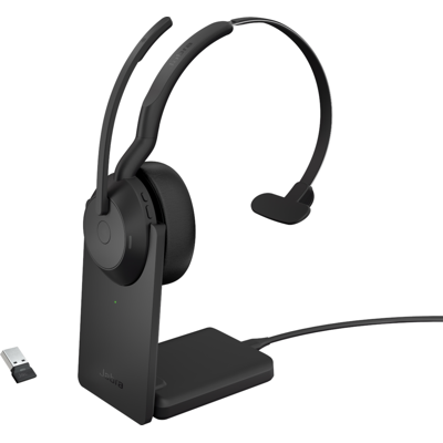 Jabra Evolve2 55 Mono + Charging Station Microsoft Teams Jabra Evolve2 55 Mono + Charging Station Microsoft Teams