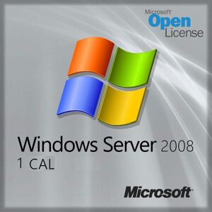 Microsoft Windows Server 2008, 1 User CAL Microsoft Windows Server 2008, 1 User CAL