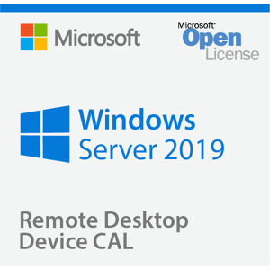 Microsoft Windows Remote Desktop Services 2019, Device CAL, RDS CAL, Client Access License 1 CAL Microsoft Windows Remote Desktop Services 2019, Device CAL, RDS CAL, Client Access License 1 CAL