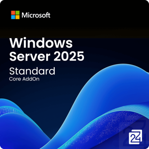 Microsoft Windows Server 2025 Standard Core AddOn 2 Core Microsoft Windows Server 2025 Standard Core AddOn 2 Core