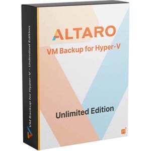 Altaro VM Backup Hyper-V Unlimited Edition - Data Backup Software Altaro VM Backup Hyper-V Unlimited Edition - Data Backup Software