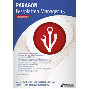 Paragon Hard Disk Manager 15 Professional - System Management Software Paragon Hard Disk Manager 15 Professional - System Management Software