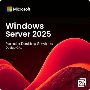 Microsoft Windows Server 2025 Remote Desktop Services Device CAL 5 CAL Microsoft Windows Server 2025 Remote Desktop Services Device CAL 5 CAL
