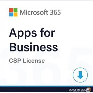 Microsoft 365 Apps for Business - 1 Year - Software License Microsoft 365 Apps for Business - 1 Year - Software License
