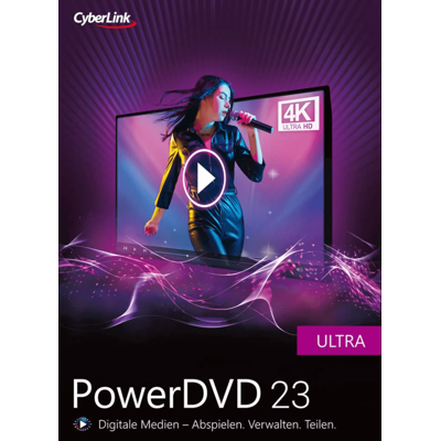 CyberLink PowerDVD 23 Ultra - Media Player/Software CyberLink PowerDVD 23 Ultra - Media Player/Software