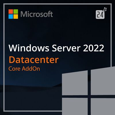 Microsoft Windows Server 2022 Datacenter Core AddOn 16 Core Microsoft Windows Server 2022 Datacenter Core AddOn 16 Core