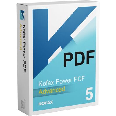Kofax Power PDF 5.0 Advanced - PDF Software Kofax Power PDF 5.0 Advanced - PDF Software