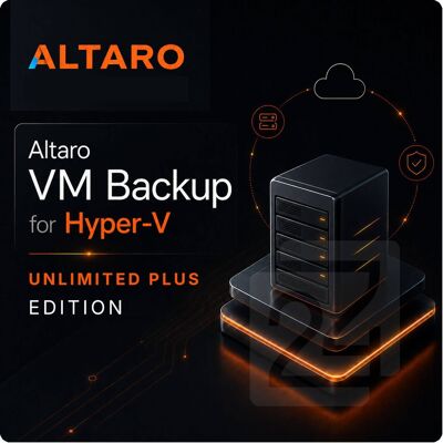 Altaro VM Backup Hyper-V - Plus Edition - 1 Year Support Altaro VM Backup Hyper-V - Plus Edition - 1 Year Support