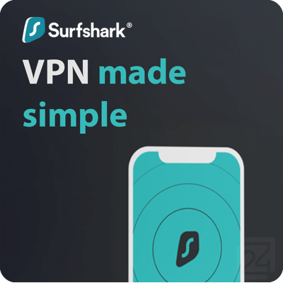 Surfshark Starter 2 Years - VPN Service Surfshark Starter 2 Years - VPN Service