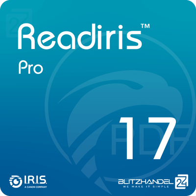 Readiris Pro 17 - OCR Software Readiris Pro 17 - OCR Software