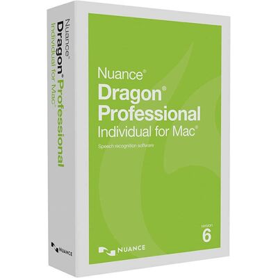Nuance Nuance Dragon Professional Individual 6.0 for Mac - Speech Recognition Software Nuance Nuance Dragon Professional Individual 6.0 for Mac - Speech Recognition Software
