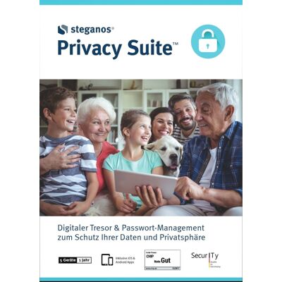 Steganos Privacy Suite 2024 - Data Protection Software Steganos Privacy Suite 2024 - Data Protection Software