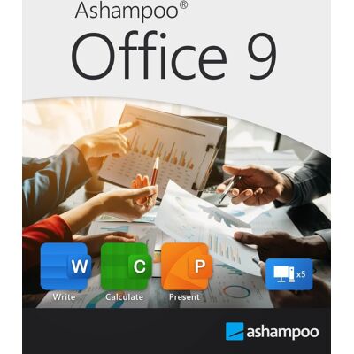 Ashampoo Office 9 - License for up to 5 PCs - Office Suite Ashampoo Office 9 - License for up to 5 PCs - Office Suite