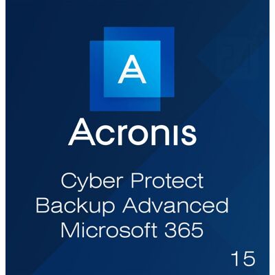 Acronis Cyber Backup Advanced Microsoft 365 5 Years 100 Devices - Backup Software Acronis Cyber Backup Advanced Microsoft 365 5 Years 100 Devices - Backup Software