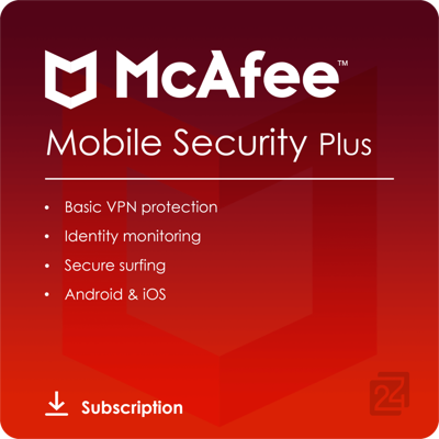 McAfee - Mobile Security Plus VPN - Unlimited Device McAfee - Mobile Security Plus VPN - Unlimited Device