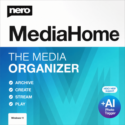 Nero Media Home 2025 - Media Center Software Nero Media Home 2025 - Media Center Software