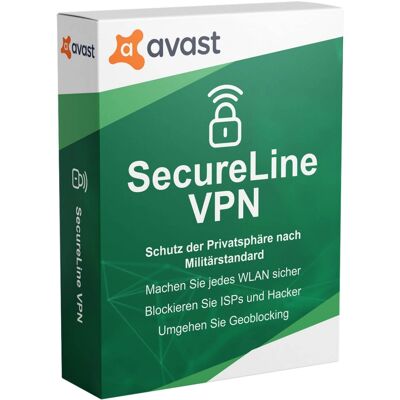 Avast SecureLine VPN - 10 Devices - 2 Year/3 Year Subscription Avast SecureLine VPN - 10 Devices - 2 Year/3 Year Subscription