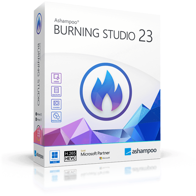 Ashampoo Burning Studio 23 - Burning Software Ashampoo Burning Studio 23 - Burning Software
