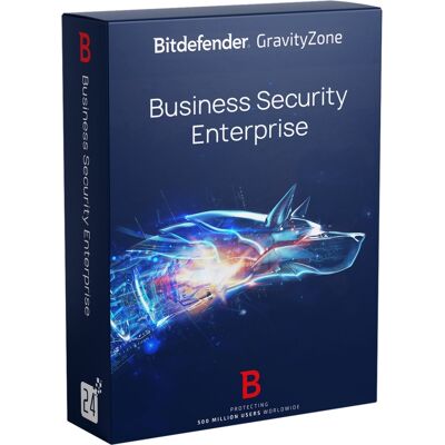 Bitdefender GravityZone Business Security Enterprise 1 Year 150 - 249 licenses Bitdefender GravityZone Business Security Enterprise 1 Year 150 - 249 licenses
