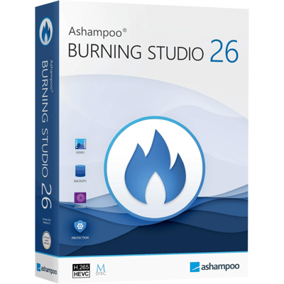 Ashampoo Burning Studio 26 - Backup & Disc Burning Software Ashampoo Burning Studio 26 - Backup & Disc Burning Software