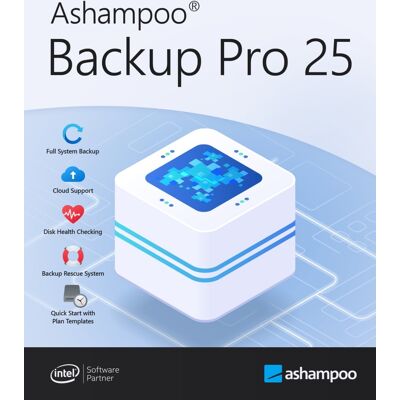Ashampoo Backup Pro 25 - 1 PC - Perpetual License - Backup Software Ashampoo Backup Pro 25 - 1 PC - Perpetual License - Backup Software