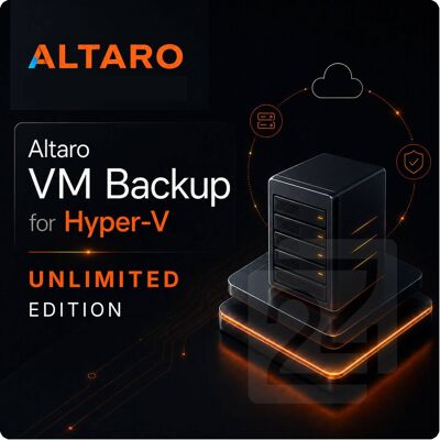 Altaro VM Backup Hyper-V Unlimited Edition - Data Backup Software Altaro VM Backup Hyper-V Unlimited Edition - Data Backup Software