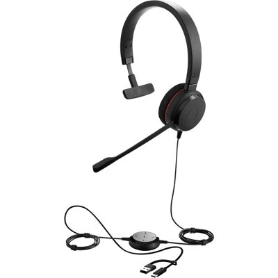 Jabra Evolve 20 SE Dual-Ear / Stereo UC (Universal Communications) Jabra Evolve 20 SE Dual-Ear / Stereo UC (Universal Communications)