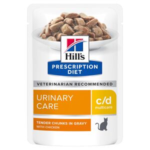 Hill's Prescription Diet Feline c/d Multicare Urinary Care - Chicken - Saver Pack: 24 x 85g