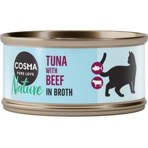 Cosma Nature 6 x 70g - Tuna with Beef