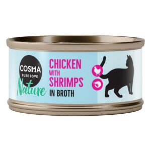 Cosma Nature 6 x 70g - Chicken Breast with Shrimps
