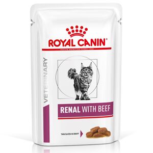 Royal Canin Veterinary Diet Royal Canin Veterinary Cat - Renal with Beef - 12 x 85g