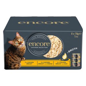Encore Cat Tin Saver Pack 48 x 70g - Chicken Selection Multipack