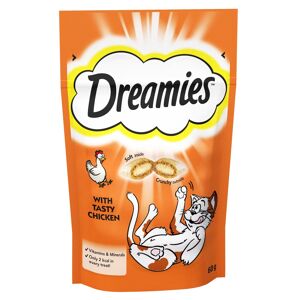 Dreamies Cat Treats 60g - Saver Pack: 8 x with Chicken