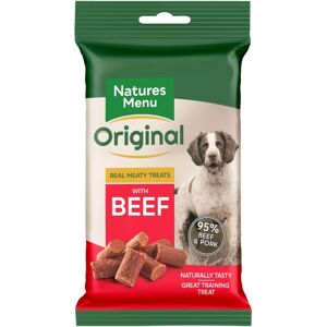 Natures Menu Original Dog Treats with Beef - Saver Pack: 3 x 60g