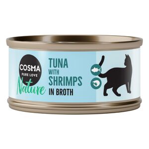 Cosma Nature 6 x 70g - Tuna with Shrimps